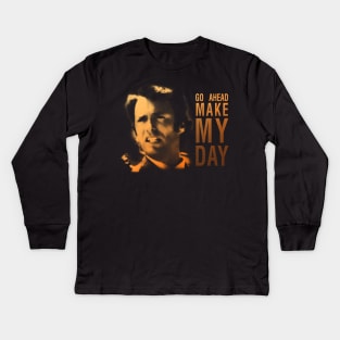 Make My Day! Kids Long Sleeve T-Shirt